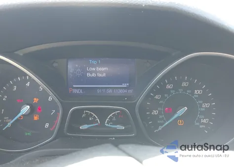 2013 Ford Focus Se из США, поврежденный, VIN 1FADP3K24DL124392